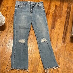 Classic Blue Straight Leg Women's Jeans